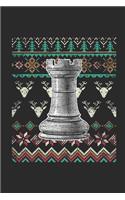 Ugly Christmas Sweater - Rook: Graph Paper Notebook / Journal (6" X 9" - 5 Squares per inch - 120 Pages) - Ugly Christmas Gift Idea