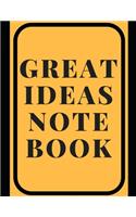 Great Ideas Notebook