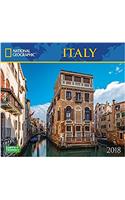 National Geographic Italy 2018 Wall Calendar