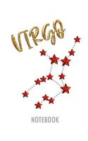 Virgo Notebook: Lined Notebook for Individual Signs of the Zodiac on the Subject of Astrology(6 Zodiac Signs)