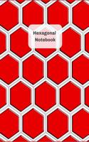 Hexagonal Notebook: Hexagon Graph Paper for Game Mapping, Drawing, Sketching, Organic Chemistry, Quilting (Hexagons Measure .5 Per Side)