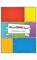 Blank Comic Panel Workbook Strips