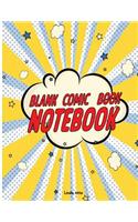 Blank Comic Book Notebook