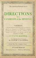 Directions for a Candidate of the Ministry
