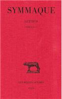 Symmaque, Lettres