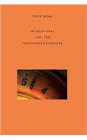 Recueil de poemes (1985-2009) Ponctuation d'une part de vie