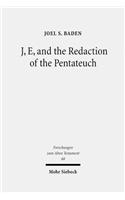 J, E, and the Redaction of the Pentateuch