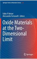 Oxide Materials at the Two-Dimensional Limit