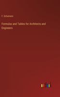 Formulas and Tables for Architects and Engineers