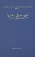 Kataloge Der Universitatsbibliothek Heidelberg / Die Codices Palatini Germanici in Der Universitatsbibliothek Heidelberg