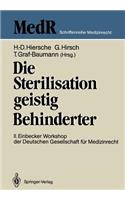 Die Sterilisation Geistig Behinderter