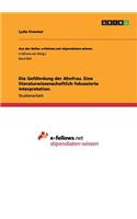 Gefährdung der Ahnfrau. Eine literaturwissenschaftlich fokussierte Interpretation.