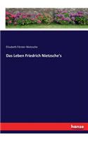Leben Friedrich Nietzsche's