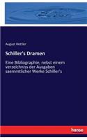 Schiller's Dramen