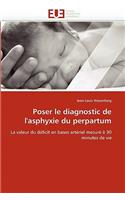 Poser Le Diagnostic de l'Asphyxie Du Perpartum