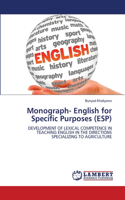 Monograph- English for Specific Purposes (ESP)