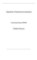 Adjustment of transmit power parameter