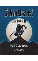 Samurai Sudoku Puzzle Book - Easy