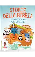 Storie Della Bibbia: Libro Da Colorare Per I Cristiani