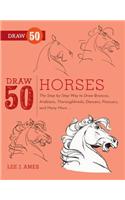 Draw 50 Horses