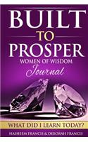 Built To Prosper Women Of Wealth Journal