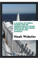 A Manual of Useful Studies