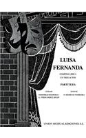 Luisa Fernanda: Vocal Score