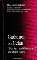 Gadamer on Celan