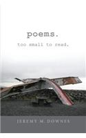 poems. too small to read.
