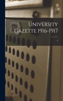 University Gazette 1916-1917; 3