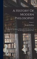 History Of Modern Philosophy