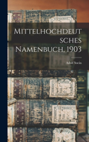 Mittelhochdeutsches Namenbuch, 1903