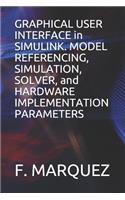 GRAPHICAL USER INTERFACE in SIMULINK. MODEL REFERENCING, SIMULATION, SOLVER, and HARDWARE IMPLEMENTATION PARAMETERS