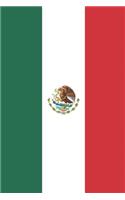 Mexico Flag Notebook - Mexican Flag Book - Mexico Travel Journal