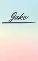 Jake: Personalized Jake Journal / Birthday Gift / Greeting Card / Diary Name Gift Alternative