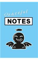 Peaceful notes first Version (black angel)