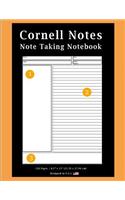 Cornell Notes Note Taking Notebook