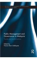 Public Management and Governance in Malaysia