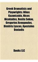Greek Dramatists and Playwrights