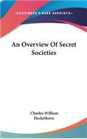 An Overview of Secret Societies