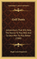 Golf Donts