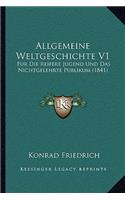 Allgemeine Weltgeschichte V1
