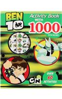 Ben 10 Activity Book With 1000 Stickers