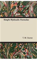 Simple Hydraulic Formulae