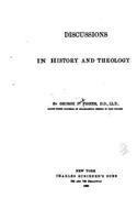 Discussions in history and theology