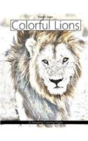 Colorful Lions