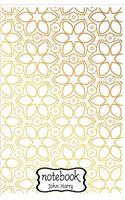 Notebook Journal Dot-grid, Graph, Lined, Blank No Lined Flower Pattern: Small Pocket Notebook Journal Diary, (Blank Notebook Journal)