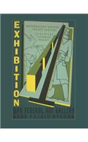 Exhibition: Scrapbook - Dot Grid Paper - Art Cover Design - WPA Federal Art Project exhibition of metropolitan housing project sketches, sculpture, ceramics, mu