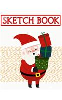 Sketchbook For Kids French Christmas Gifts: Sketch Book Plain Journal Diary For Travel Brown - Composition - Black # Animals Size 8.5 X 11 Inch 110 Page Fast Prints Best Gift.