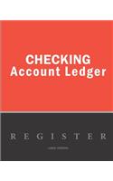 Checking account ledger - Large version